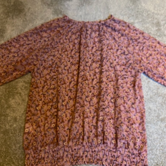 Reitmans Pink Floral Blouse - Picture 10 of 10